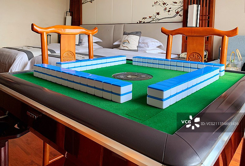 重庆特色酒店麻将房图片素材