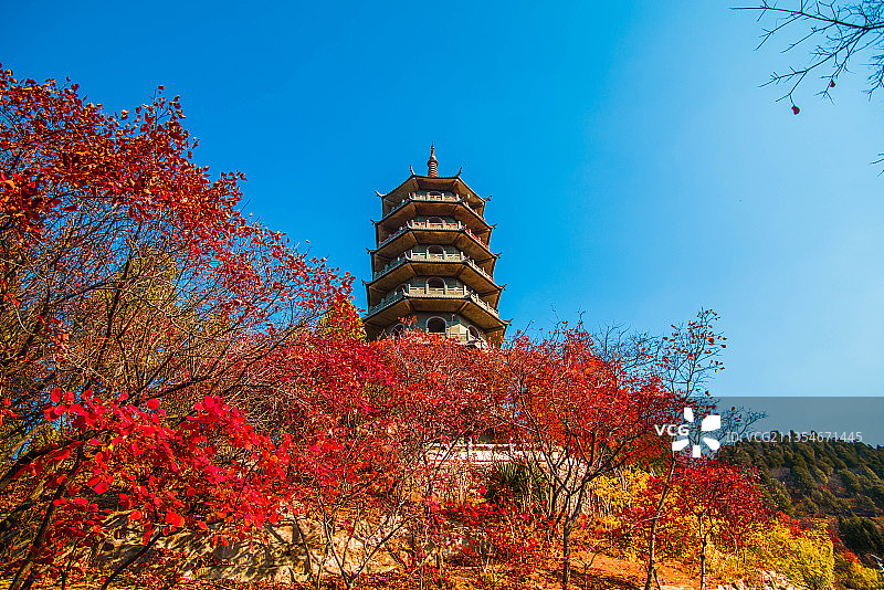 红叶谷图片素材