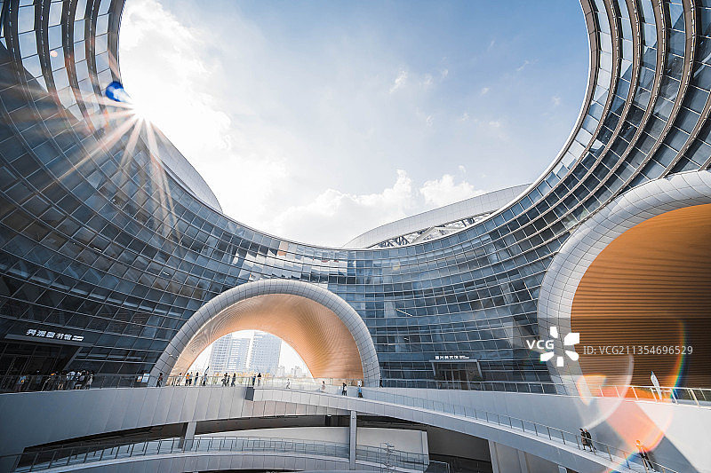 浙江省嘉兴市文化艺术中心图片素材