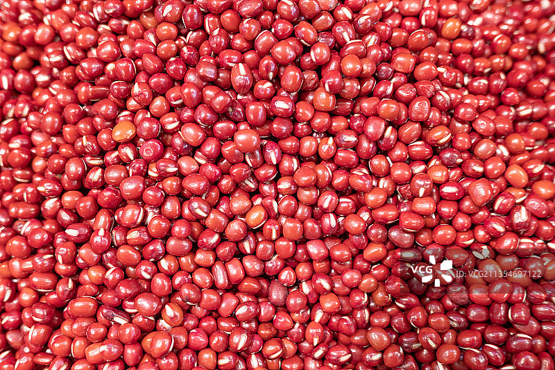 红豆红小豆特写图片素材