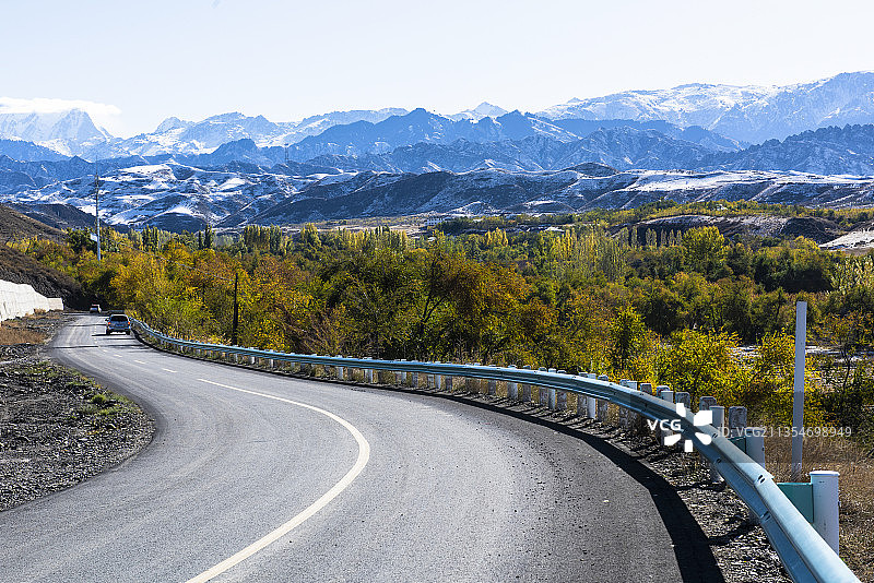 哈熊沟的秋天图片素材