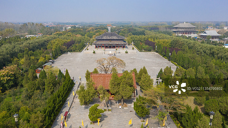 河南鹿邑县老子故里太清宫图片素材
