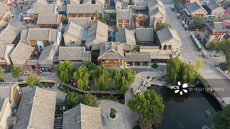 河南洛阳市洛邑古城图片素材