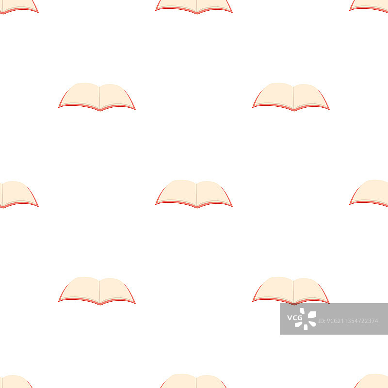 空白打开的书籍无缝图案图片素材
