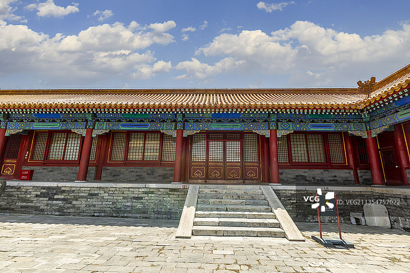 北京故宫南书房（是清代皇帝文学侍从值班之所）图片素材