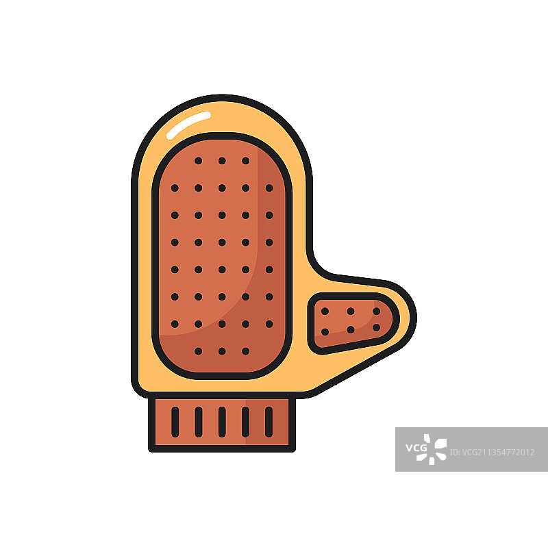 宠物毛发清洁手套图片素材