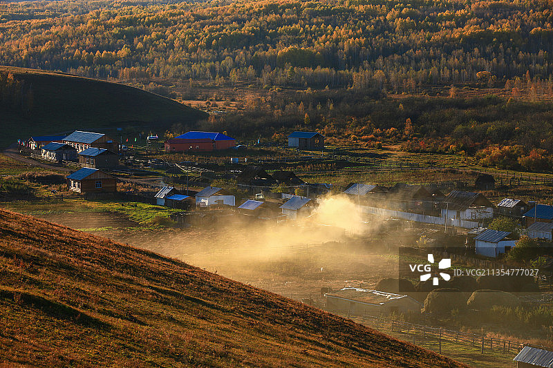 室韦俄罗斯风情小镇——呼伦贝尔额尔古纳市图片素材