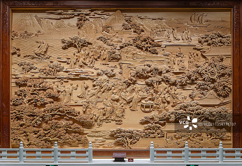 大报恩寺内刻画图片素材