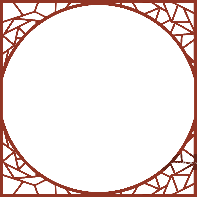 圆形中式边框素材图片素材