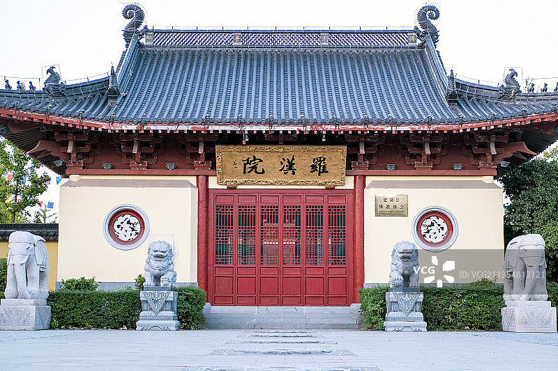 江苏盐城建湖县罗汉院图片素材