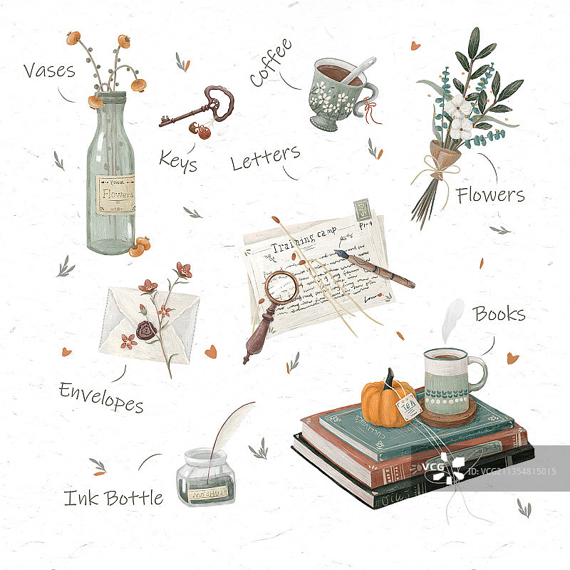 小场景 儿童插画 原创图片素材