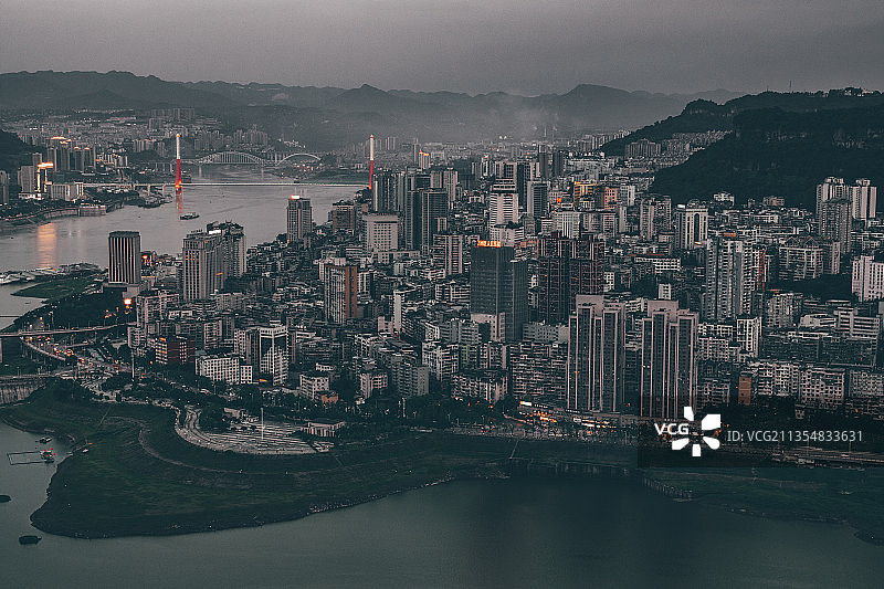 重庆万州城市风光图片素材