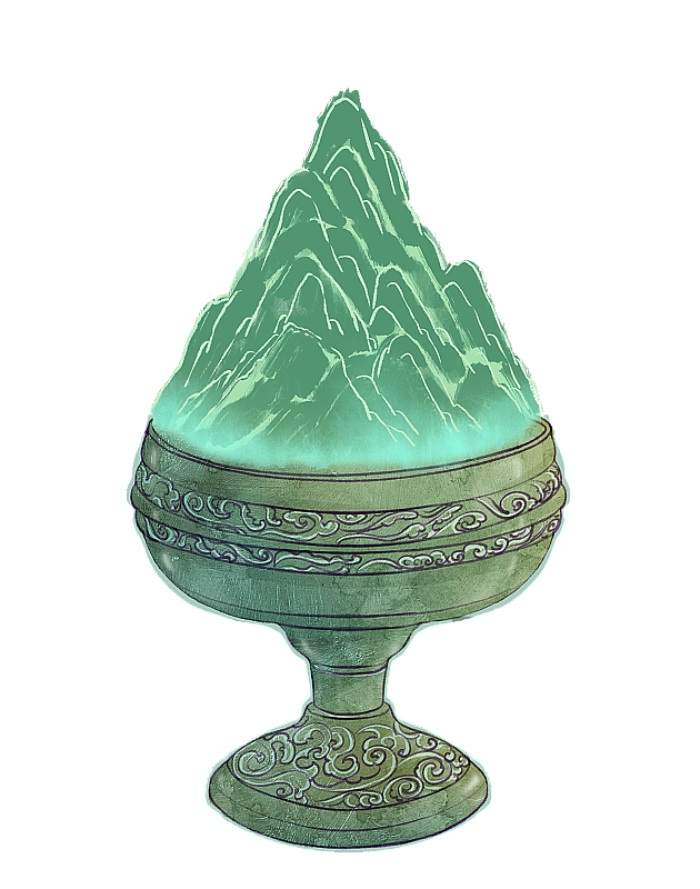 古代青铜香炉元素图片素材