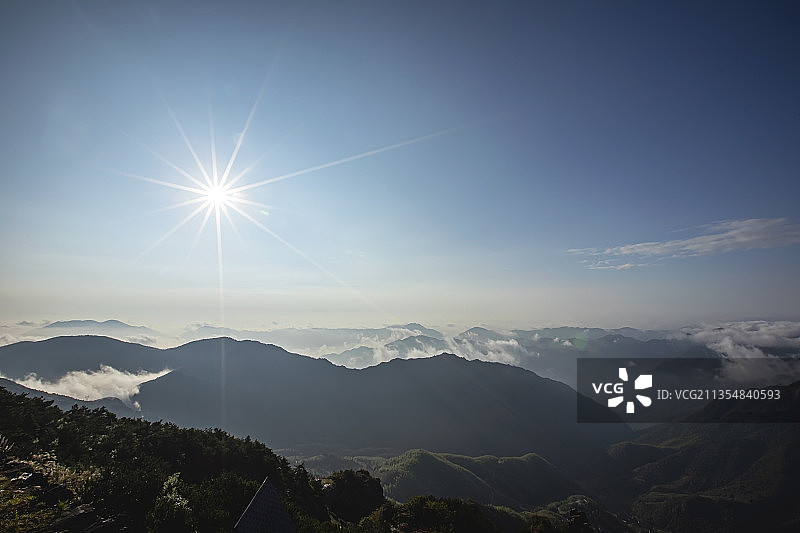 浙南秘境-括苍山云海图片素材