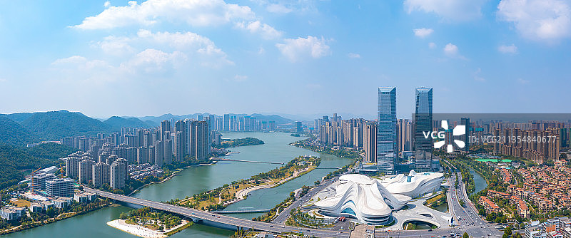 湖南长沙梅溪湖风光图片素材