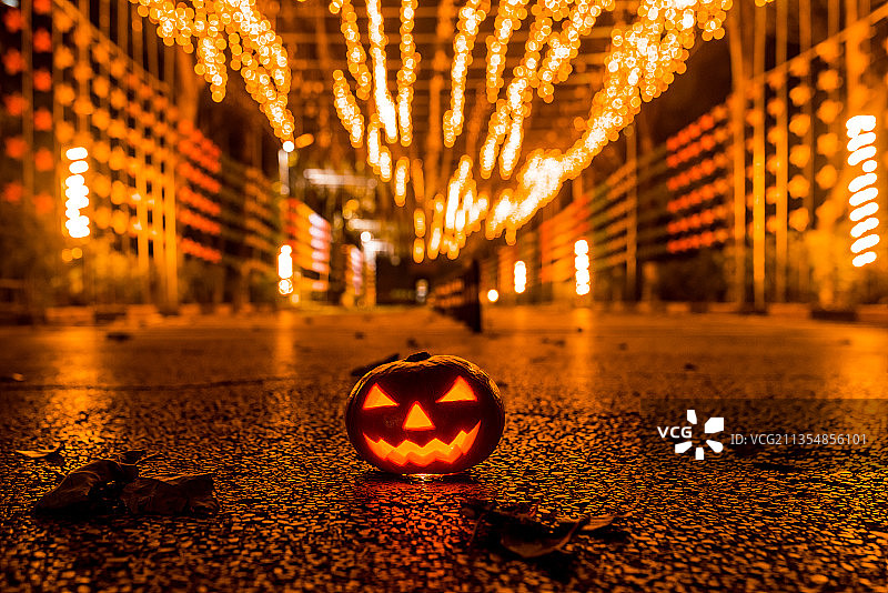万圣节南瓜灯图片素材