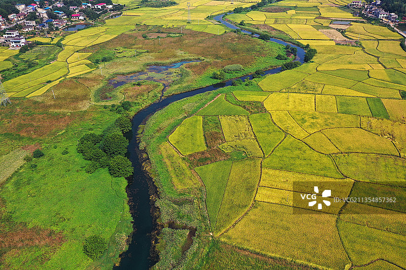湖南省湘潭湘乡市陈赓故居大将广场航拍图片素材