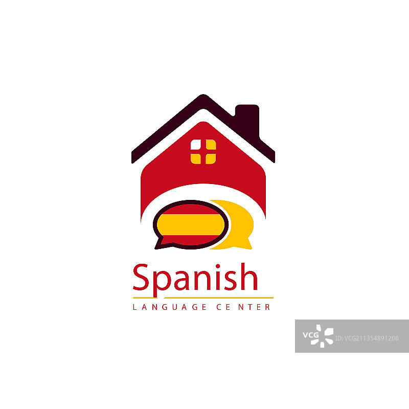 西班牙语课程标志图片素材
