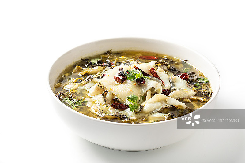 老坛酸菜鱼片图片素材