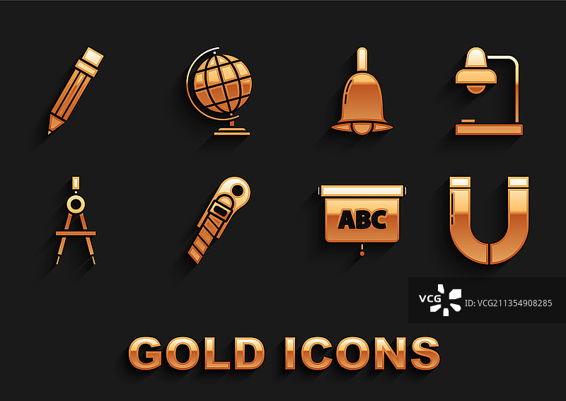 一套美工刀台灯磁铁图片素材