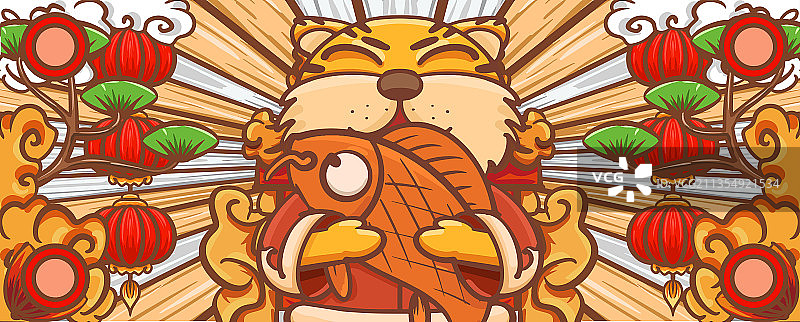 国潮虎年图片素材