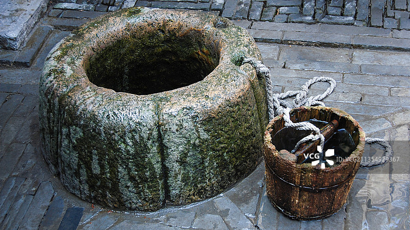 故居的水井图片素材