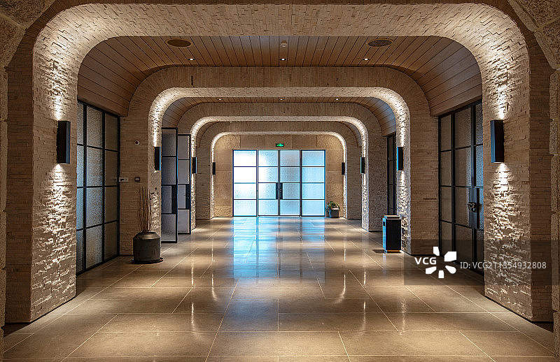 长廊空间图片素材