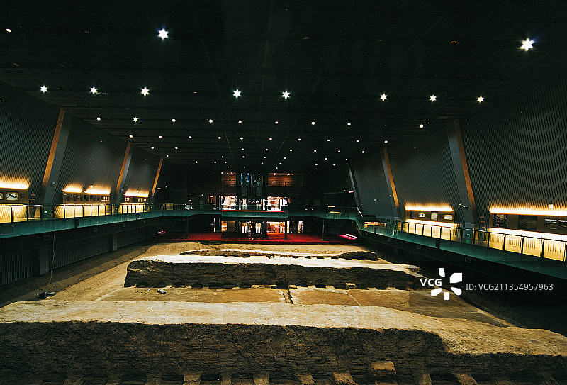 陕西西安丹凤门遗址博物馆图片素材