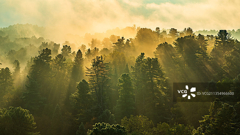 小兴安岭风景如画图片素材