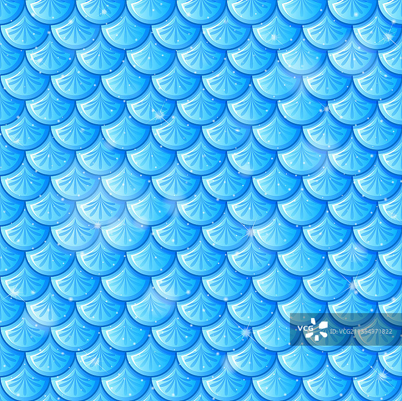 鱼鳞无缝图案背景图片素材