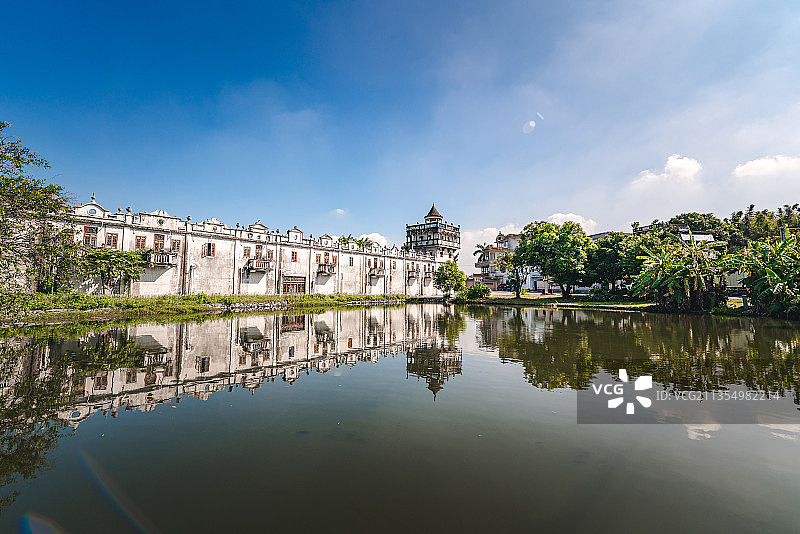 开平碉楼图片素材