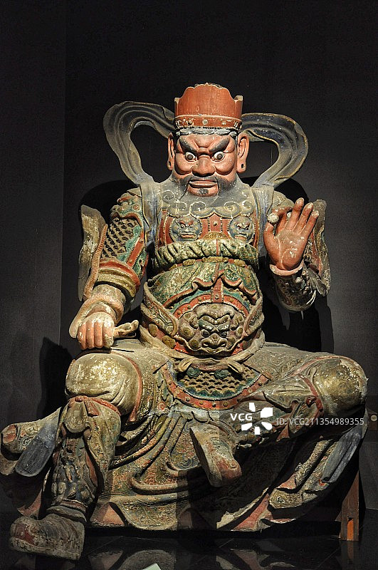 旅顺博物馆 佛教四大天王图片素材