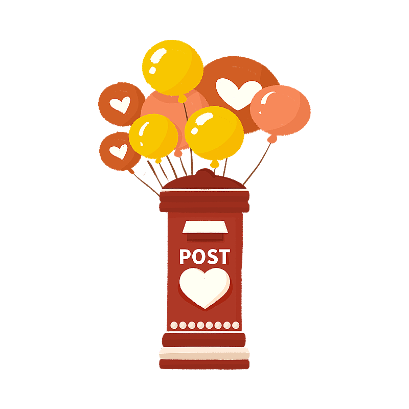 爱心邮筒图片素材