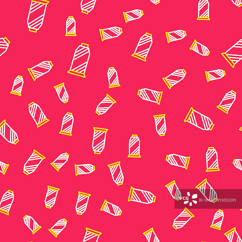 线轴缝纫线线条图标无缝图案图片素材