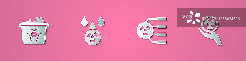 纸雕传染性废物酸雨图片素材