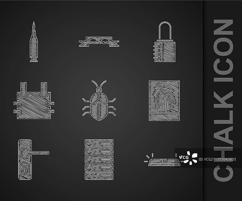 系统漏洞、概念服务器数据与Web托管组合图片素材