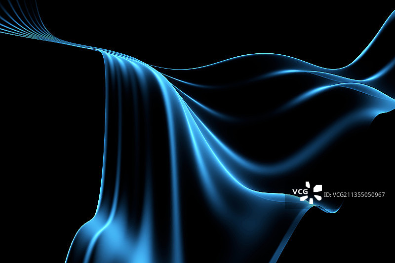 3D飘逸的布料图片素材