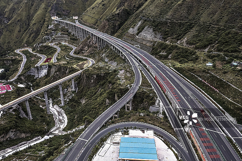 318风光——立体交通图片素材