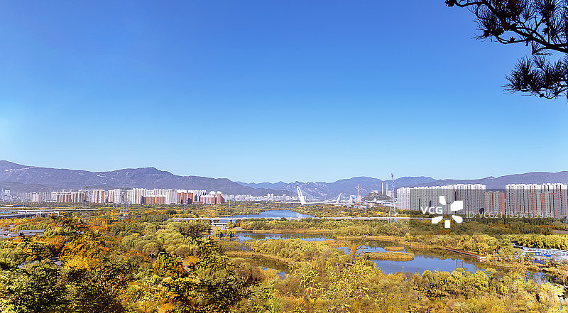 园博园的秋天图片素材