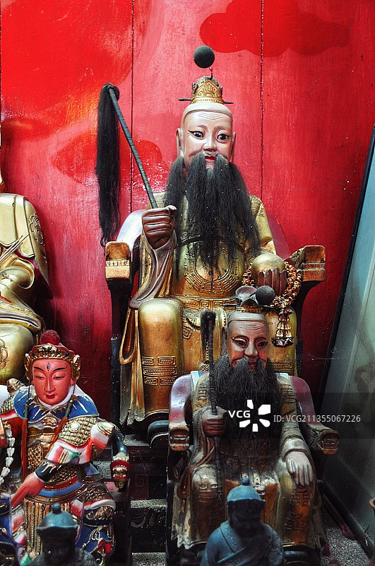 泰国曼谷哪吒庙图片素材