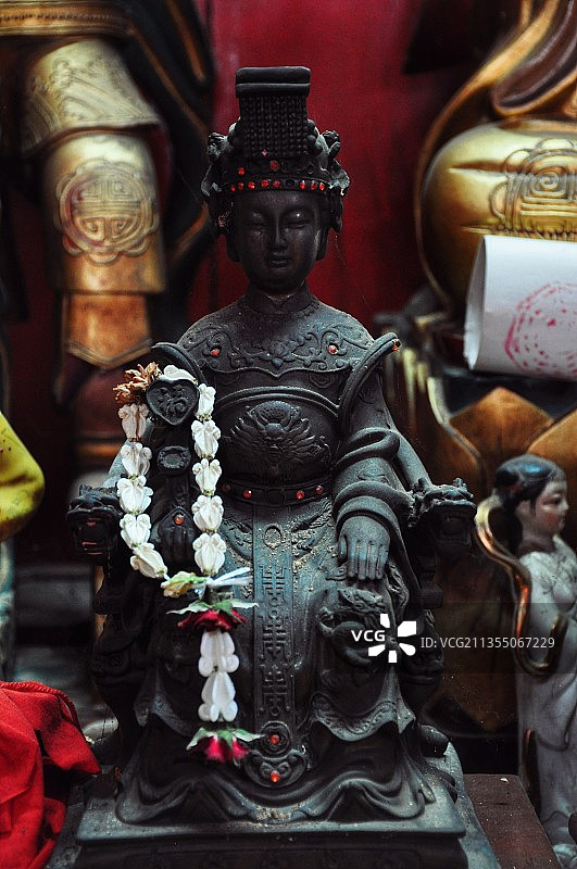 泰国曼谷哪吒庙图片素材