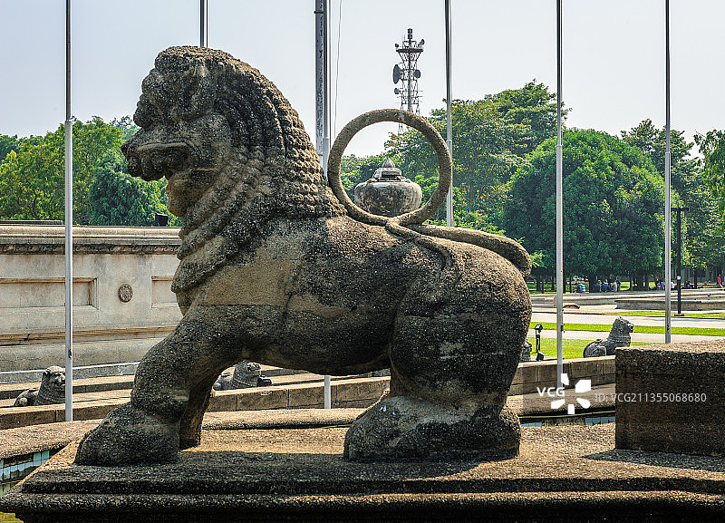 斯里兰卡独立广场和独立纪念堂图片素材