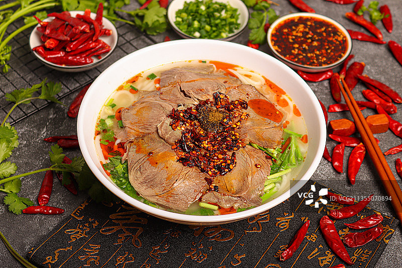 贵州羊肉粉图片素材