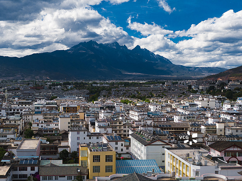 丽江and玉龙雪山图片素材
