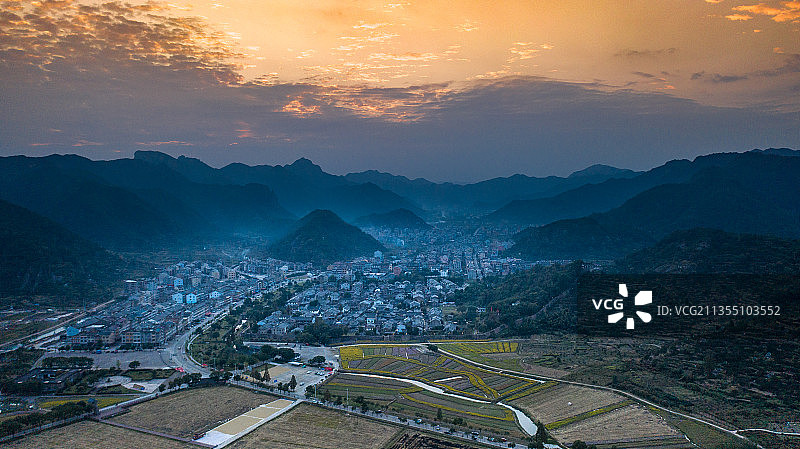 台州临海桃渚古城图片素材