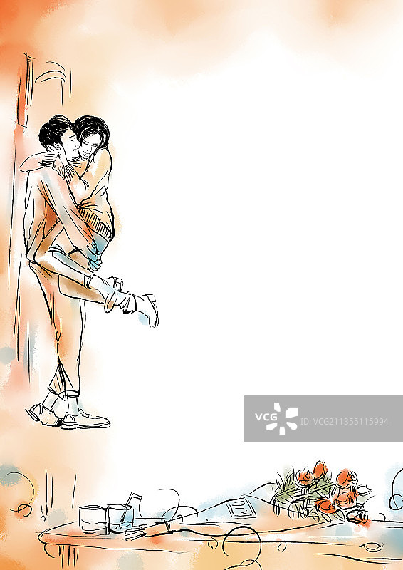 青梅竹马图片素材