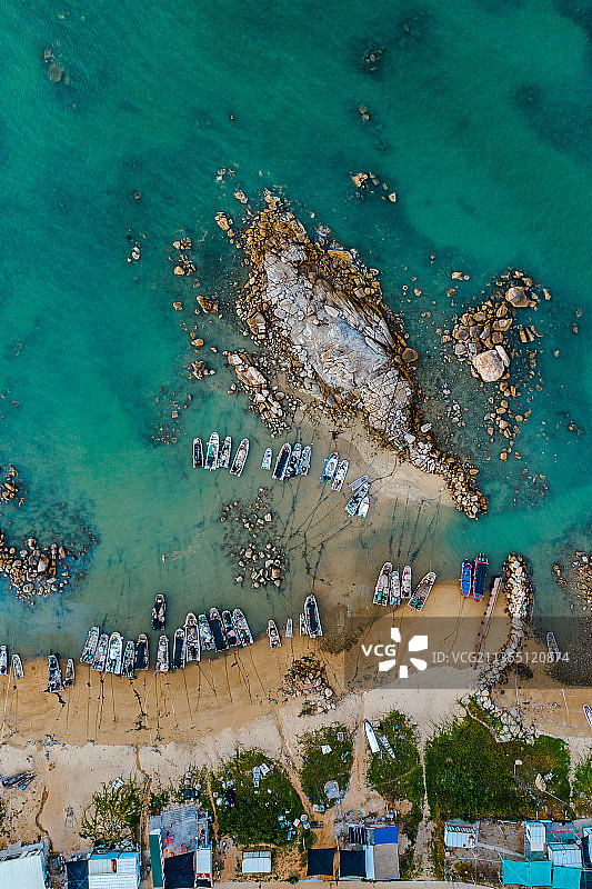 中国广东省揭阳市惠来县靖海镇客鸟尾图片素材