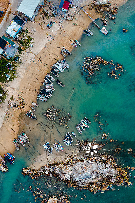 中国广东省揭阳市惠来县靖海镇客鸟尾图片素材