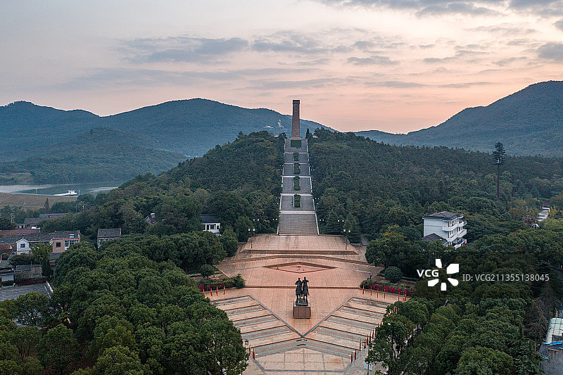 江苏省镇江市句容市茅山风景区图片素材