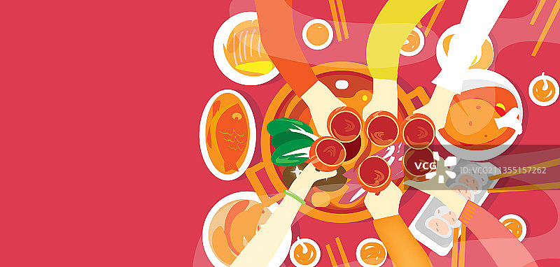 聚餐节日火锅图片素材